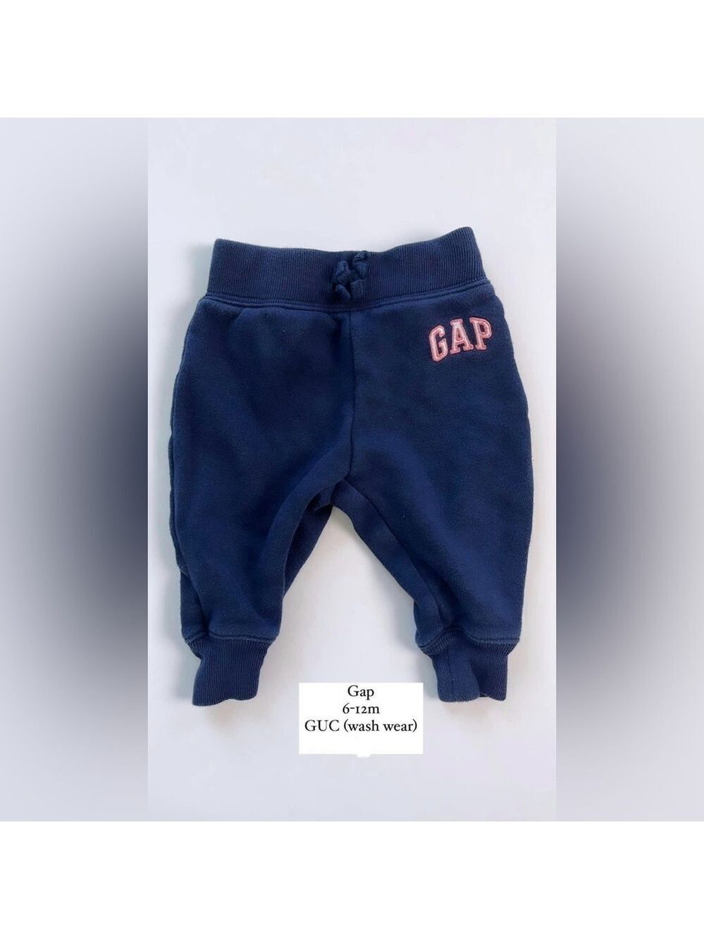 🩵4/$20 GAP Blue Jogger Sweatpants with Tapered Ankle